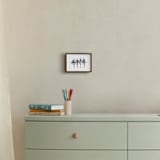 "Les Cygnets" - Art Print in black by Leanne Friedberg - In a Room