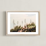 "French Riviera" - Art Print in Natural by Kaitlin Rebesco - Framed