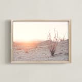 "Ocotillo III" - Art Print in desert blush by Kamala Nahas - Framed
