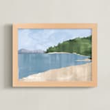 "Penn Cove" - Art Print in Tide by Alethea and Ruth - Framed