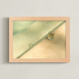 "Tea Time by the Pool" - Art Print in Poolside by Rasa Puzinaite - Framed