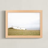 "Ocean Views" - Art Print in Meadow by Erika Pruett - Framed
