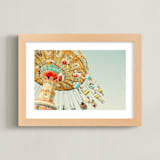 "You Spin Me" - Art Print in Mint Green by Irene Suchocki - Framed