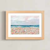"sea you at the beach" - Art Print in Sea by Lindsay Megahed - Framed