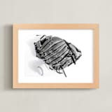 "Ball Game" - Art Print in ball by Lindsay Kelly Art - Framed