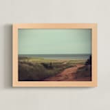 "The Shores of Green Gables" - Art Print in Beach Green by Gray Star Design - Framed