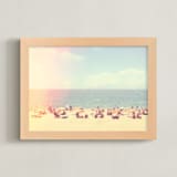 "Eternal Summer" - Art Print in Sand by Paola Benenati - Framed