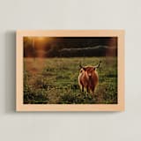 "Carnelian Rust" - Art Print in rust by Hollie Renner Photography - Framed