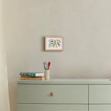 "Catisaurus" - Art Print in Dino Green by Catilustre - In a Room