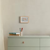 "US Agriculture" - Art Print in Robin's Egg by Joanna Griffin - In a Room