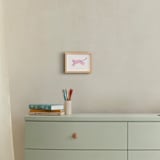 "Fierce" - Art Print in Rose Quartz by Tennie and Co. - In a Room