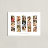 "Photo Strips: Framed Photo" - Framed Photo in White by Olivia Kanaley Inman - Unframed