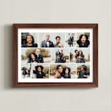 "Eleven Photo: Landscape Framed Photo" - Framed Photo in Snow by Leah Bisch - Framed