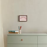 "Gira Gira" - Art Print in Cotton Candy by Caroline Mint - In a Room