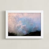 "Sky Waves" - Art Print in sunset spray by Sea and Sky - Framed