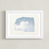 "a scrap of the sky II" - Art Print in Sky by Sumak Studio - Framed