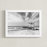"Ventura 2" - Art Print in ash by Kamala Nahas - Framed