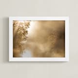 "Golden Light" - Art Print in Golden by Jan McElhinny - Framed