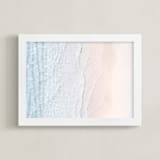 "Gradient State of Mind" - Art Print in Ocean Blue by Tania Medeiros - Framed