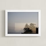 "Indefinite Horizon 1" - Art Print in Sunset by Owl and Toad - Framed
