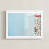 "À Travers" - Art Print in Sky by Tania Medeiros - Framed