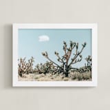 "josh" - Art Print in desert green by Kristi Jackson - Framed
