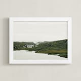 "highland coast" - Art Print in Rolling Hills by Kamala Nahas - Framed