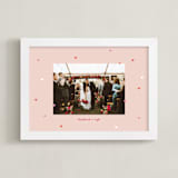"Drops of Love: Landscape Framed Photo" - Framed Photo in Rose by Leia Matt - Framed