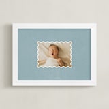 "Squiggle: Landscape" - Framed Photo in Sky by Kelly Watkins - Framed