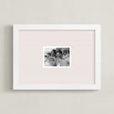 "Railroad Stripe: Landscape" - Framed Photo in Bisque by Olivia Kanaley Inman - Framed