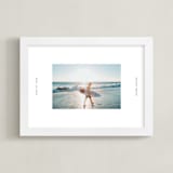 "Panorama: Landscape" - Framed Photo in Salt by Olivia Raufman - Framed