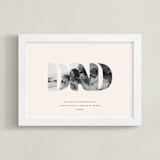 "DAD: Framed Photo" - Framed Photo in Ecru by Olivia Kanaley Inman - Framed