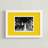 "Color Border: Landscape Framed Photo" - Framed Photo in Yellow by Minted - Framed