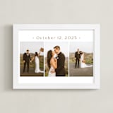 "Dotted Three Photo: Framed Photo" - Framed Photo in Caramel by Carolyn MacLaren - Framed
