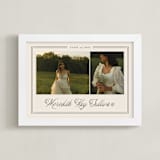 "Timeless Border: Landscape Framed Photo" - Framed Photo in Almond by Brianne Larsen - Framed