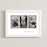 "Minimalist Vintage Frames" - Framed Photo in Noir by Creo Study - Framed