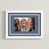 "Distant Border: Landscape" - Framed Photo in Blueberry by Angela Garrick - Framed