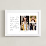 "Minimalist Three Photo: Framed Photo" - Framed Photo in White by Jennifer Postorino - Framed