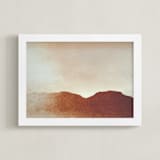 "big bend" - Art Print in Sepia Skin by Sasquatch Mansfield - Framed