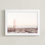 "Ocotillo II" - Art Print in morning blush by Kamala Nahas - Framed