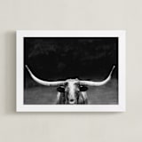 "Natasha" - Art Print in Black White by Amy Carroll - Framed