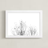 "Fly Fly Away" - Art Print in Night by Karen Kaul - Framed