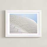 "Opera Geometry" - Art Print in Chalk by Noma Price - Framed