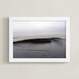 "Alda" - Art Print in Charcoal Grey by Miranda Mol - Framed