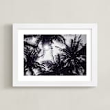 "Flare and Shade" - Art Print in Black & White by Alaric Yanos - Framed