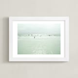 "Dream of Summer 2" - Art Print in Jolly Sea by Rega - Framed