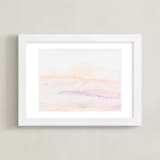 "Eventide" - Art Print in White by Itsy Belle Studio - Framed