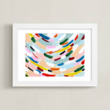 "Dancing with colors" - Art Print in Multiple by Yaling Hou Suzuki - Framed