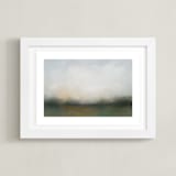 "Midwest Sunset" - Art Print in Dusk by Lorent and Leif - Framed