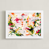 "The Garden" - Art Print in Blush Pink by Parima Studio - Framed